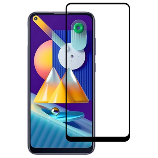 ALLY SM Galaxy M11 Full Glue Tempered Cam Ekran Koruyucu