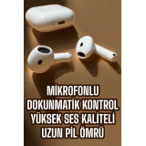 Kaliteli Ucuz İOS ve Android Uyumlu TWS Bluetooth Kulaklık ANC Özelliğ