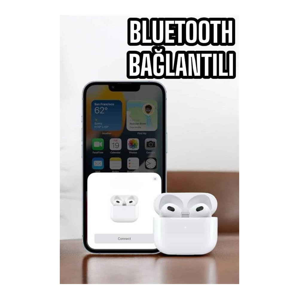 Kablosuz Bluetooth Kulaklık TWS ANC Özelliği Yüksek Ses Kaliteli