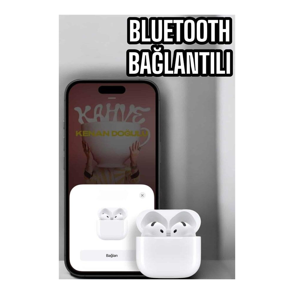 Kaliteli Ucuz İOS ve Android Uyumlu TWS Bluetooth Kulaklık ANC Özelliğ