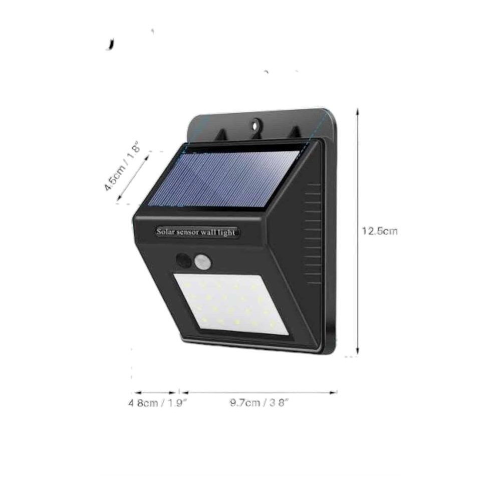 Solar Güneş Enerji Panelli Sensörlü Lamba Enerji Tasarruflu