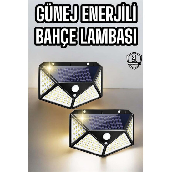 Bahçe Havuz Güneş Enerjili Solar Işıklandırma Sensörlü Bahçe Aydınlatm