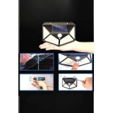 Güneş Enerjili Bahçe Aydınlatma Lambası Solar 100 Led Lamba