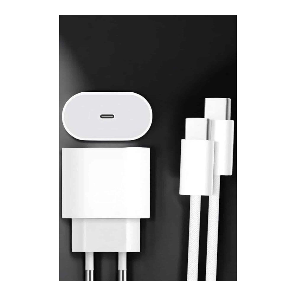 Güç Adaptörü ve Kablosu Şarj Aleti 15/15 Pro Max Uyumlu Hızlı Şarj