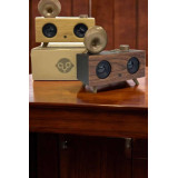 Retro Gramafon Bluetooth Hoparlör Çift Stereo Sesli FM Radyo Destekli