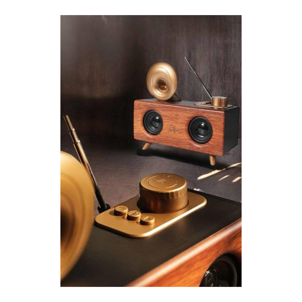 Nostaljik Görünümlü Bluetooth Bağlantılı Speaker