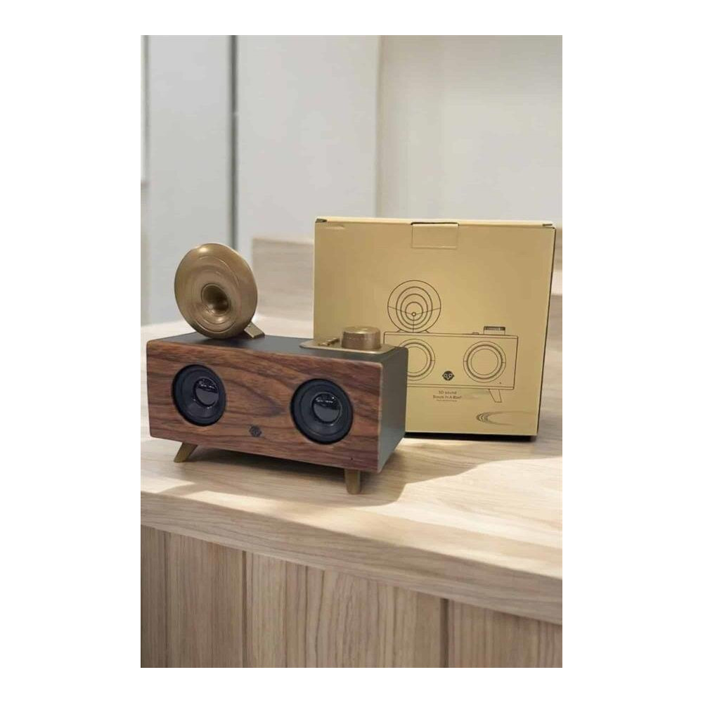 Nostaljik Görünümlü Bluetooth Bağlantılı Speaker