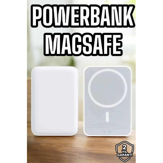 Magsafe Kablosuz Batarya Yüksek Performanslı Manyetik Tasarım Hızlı Şa