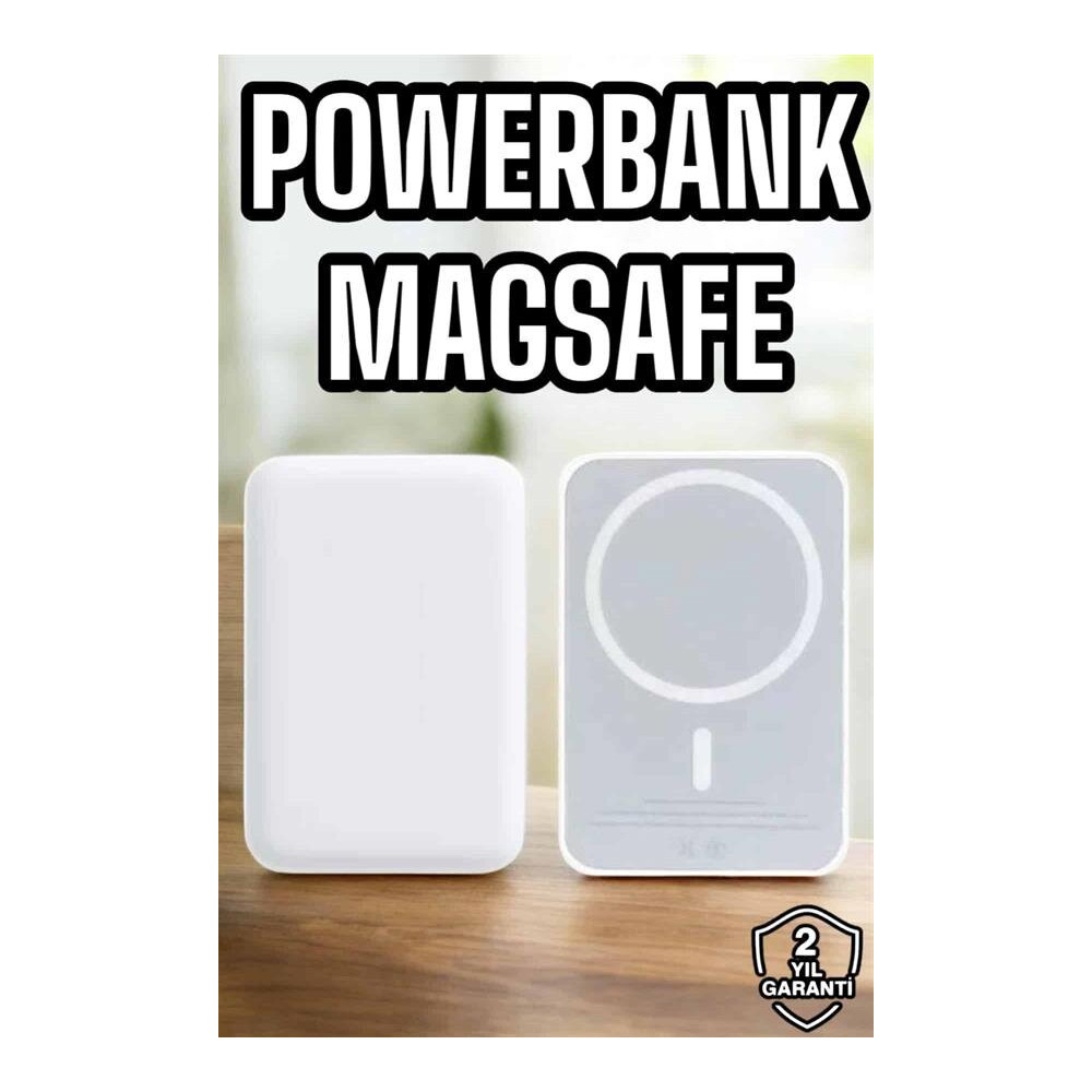 Magsafe Kablosuz Batarya Yüksek Performanslı Manyetik Tasarım Hızlı Şa