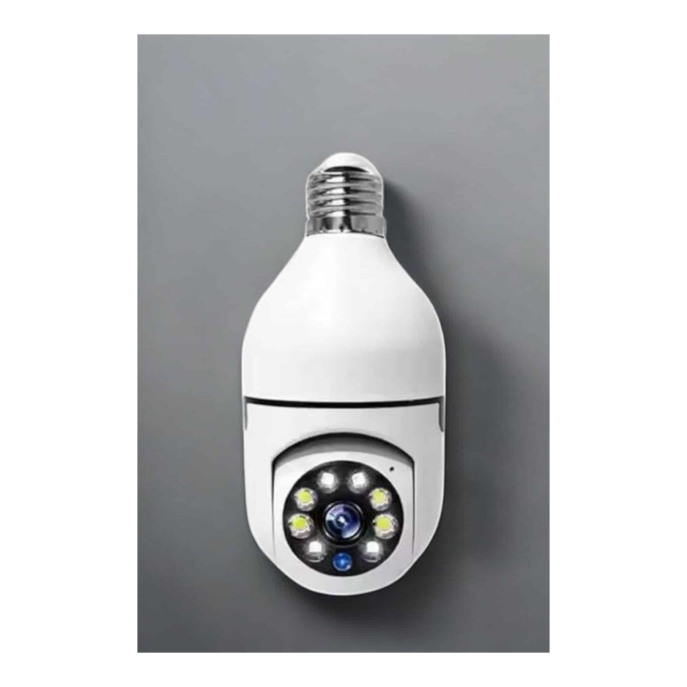 360° Panoramik Görüntüleme Sunan Ampul Tipi Güvenlik Kamerası