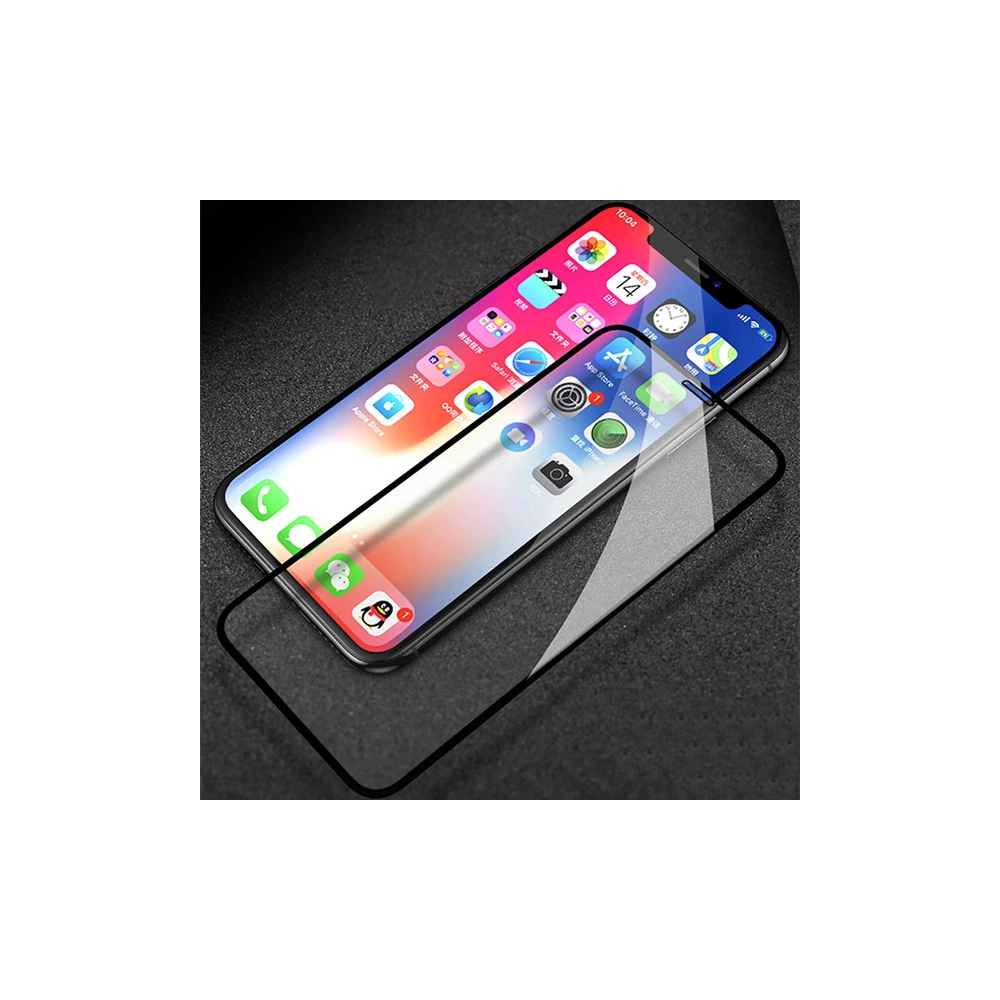 WK İPhone 12 Pro Max 6.7 Kingkong Curved Tempered Cam Ekran Koruyucu