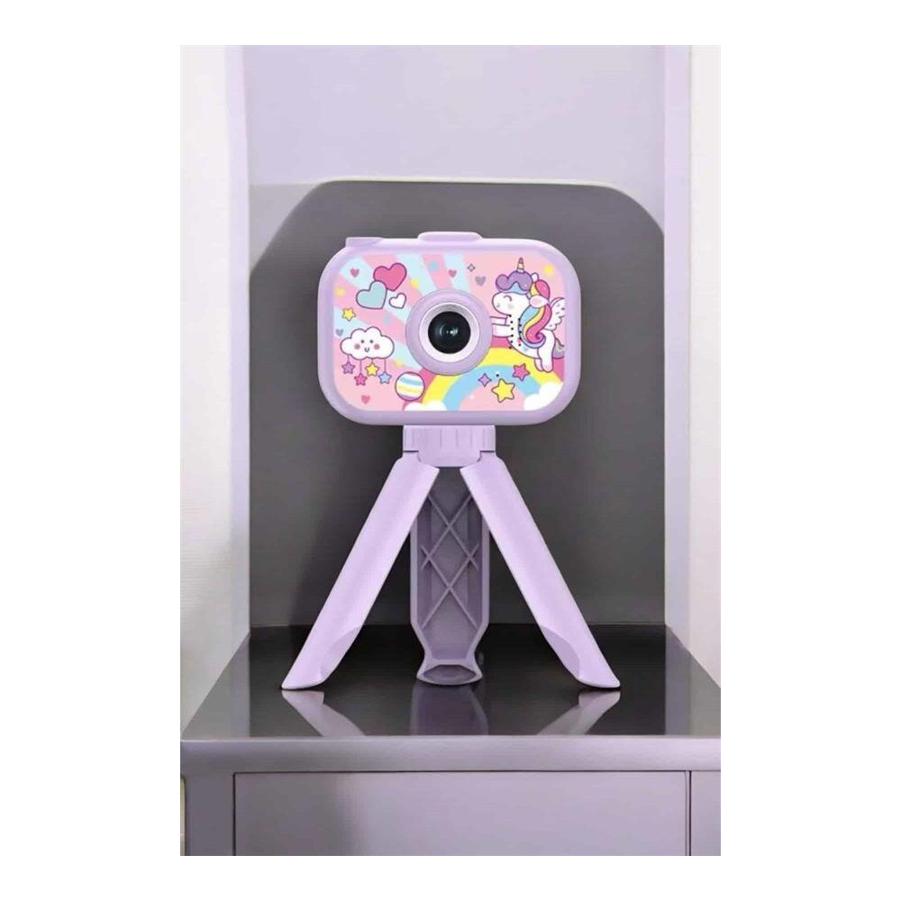 Çocuk Için Eğitici Video Kamera Ayaklı Mini Fotoğraf Makinesi