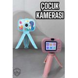 Ayaklı Mini Fotoğraf Makinesi Çocuk Için Eğitici Video Kamera
