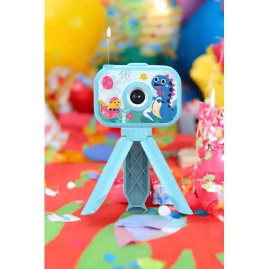 Çocuk Için Eğitici Video Kamera Ayaklı Mini Fotoğraf Makinesi