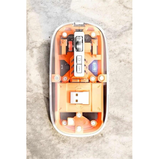 Çift Modlu Kablosuz Bluetooth 5.0 + 2.4GHz Mouse – 3 Cihaz Bağlantılı 