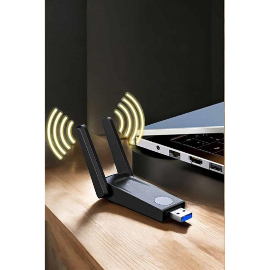 Dual Band USB WiFi Adaptör – 1200 Mbps Hız