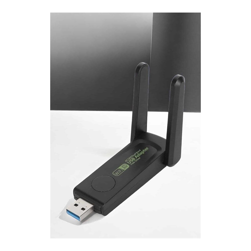 Wifi Adaptörü Bt5.0 Wifi 2'si Bir Arada Çift Bantlı Çift Anten
