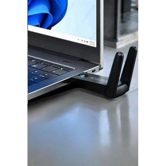 Wifi Adaptörü Bt5.0 Wifi 2'si Bir Arada Çift Bantlı Çift Anten