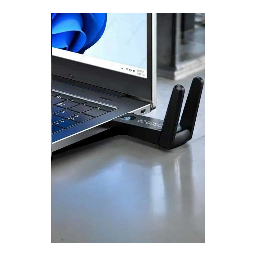 Wifi Adaptörü Bt5.0 Wifi 2'si Bir Arada Çift Bantlı Çift Anten