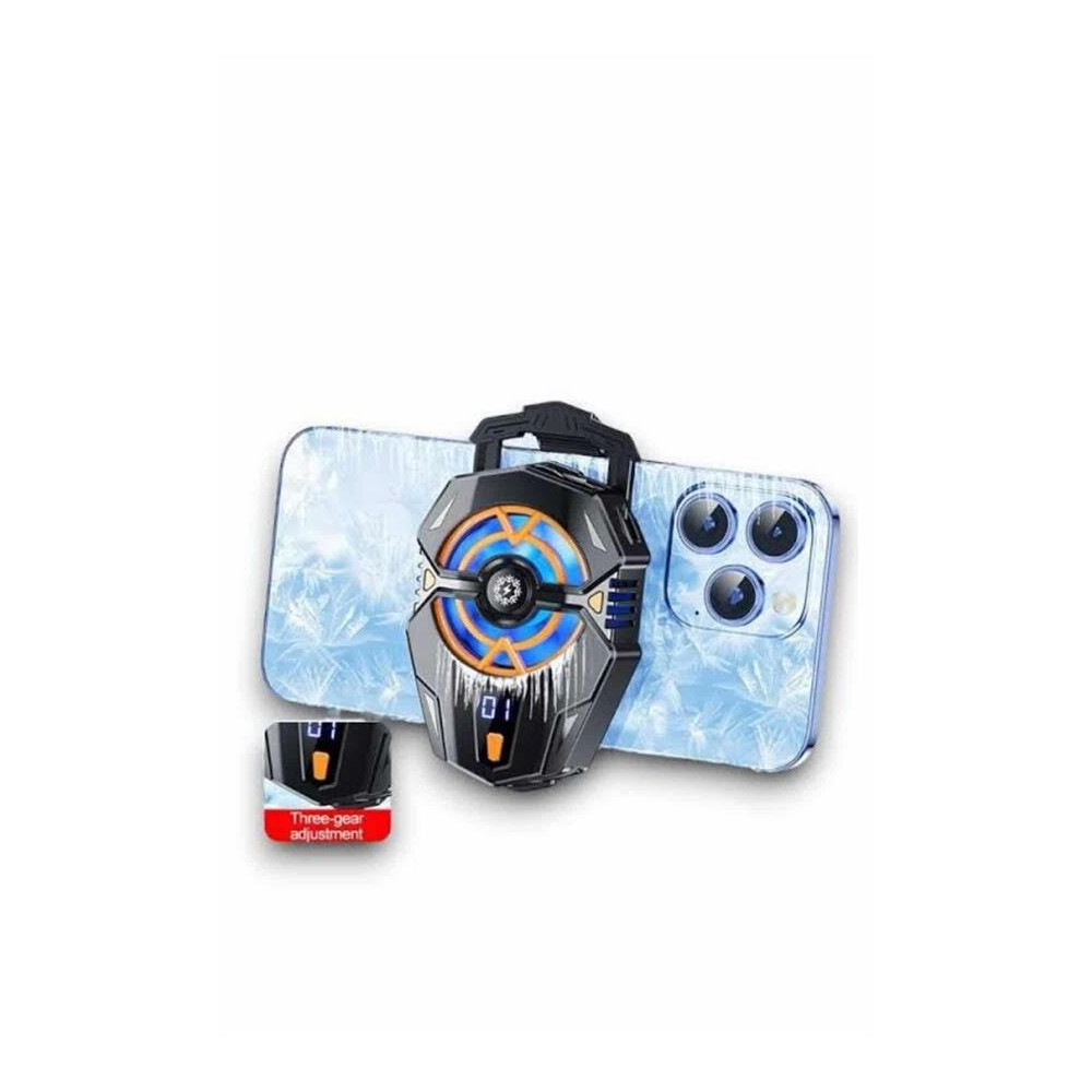 RGB Işıklı Telefon Soğutucu Fan Gaming Cooler Süper Hızlı Soğutma