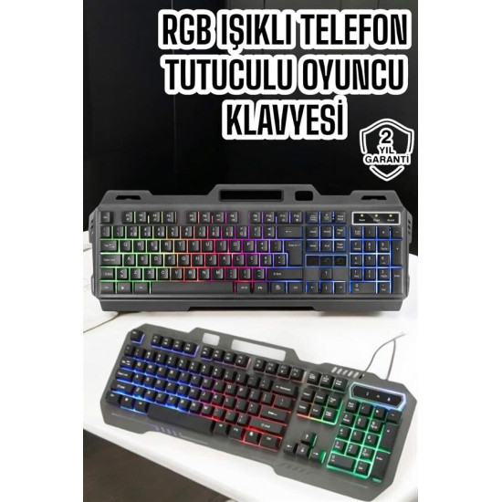 Gaming Klavye ve Mouse Seti PG8018 – Dayanıklı Tuşlar Hızlı Komut
