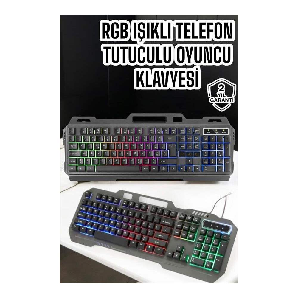 Gaming Klavye ve Mouse Seti PG8018 – Dayanıklı Tuşlar Hızlı Komut
