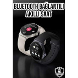 Akıllı Saat Sesli Görüşme Bluetooth Bağlantılı 3 Kordonlu