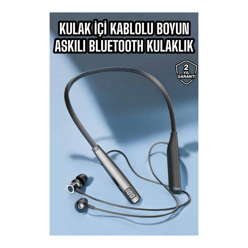 Bluetooth 5.3 Boyun Bantlı Kulaklık – Oyun ve Müzik Modu SD Kart Deste