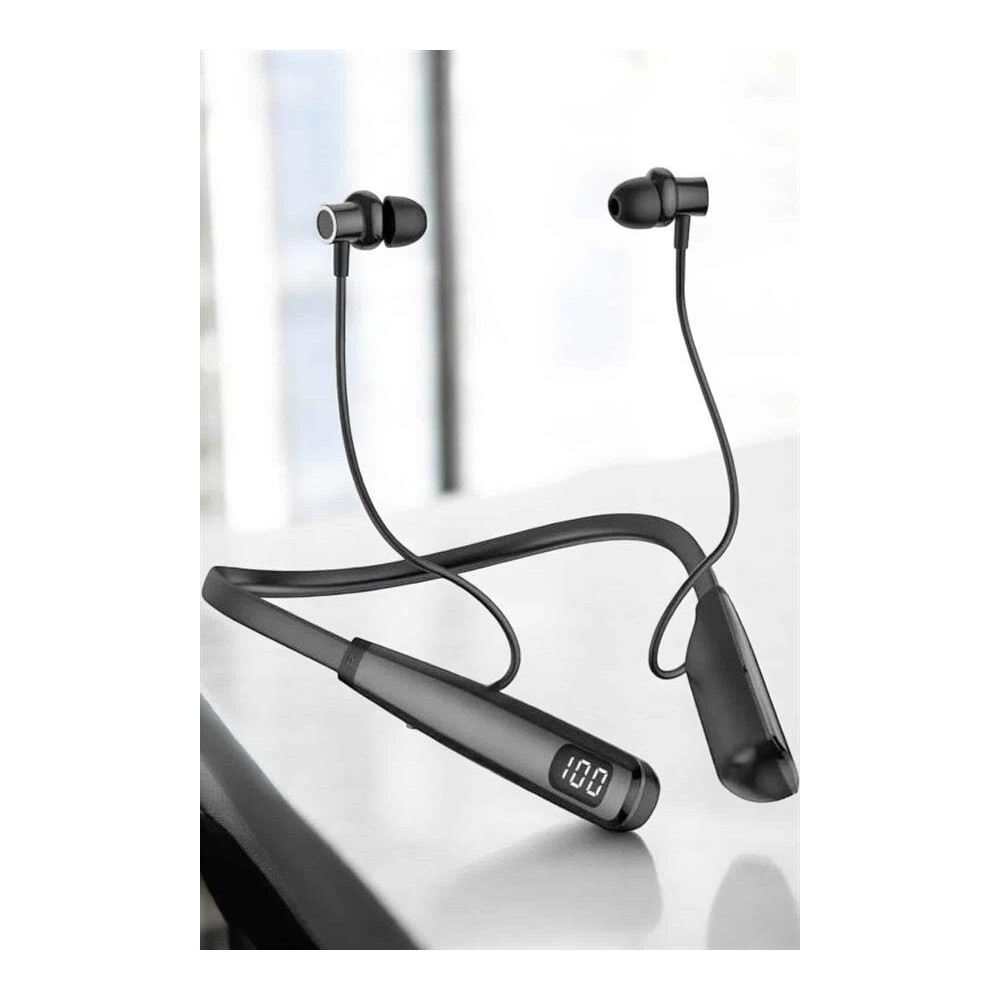 Boyun Bantlı Bluetooth Kulaklık Yüksek Ses Kaliteli 100 Saat Kulaklık