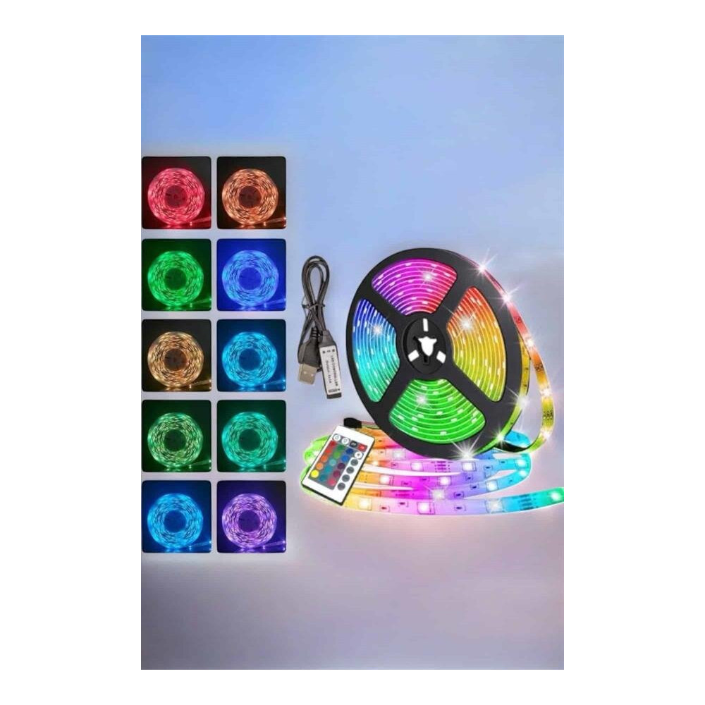 Hallowen Parti Maskesi Neon Led Işıklı Maske 3 Modlu Cadılar Bayramı M