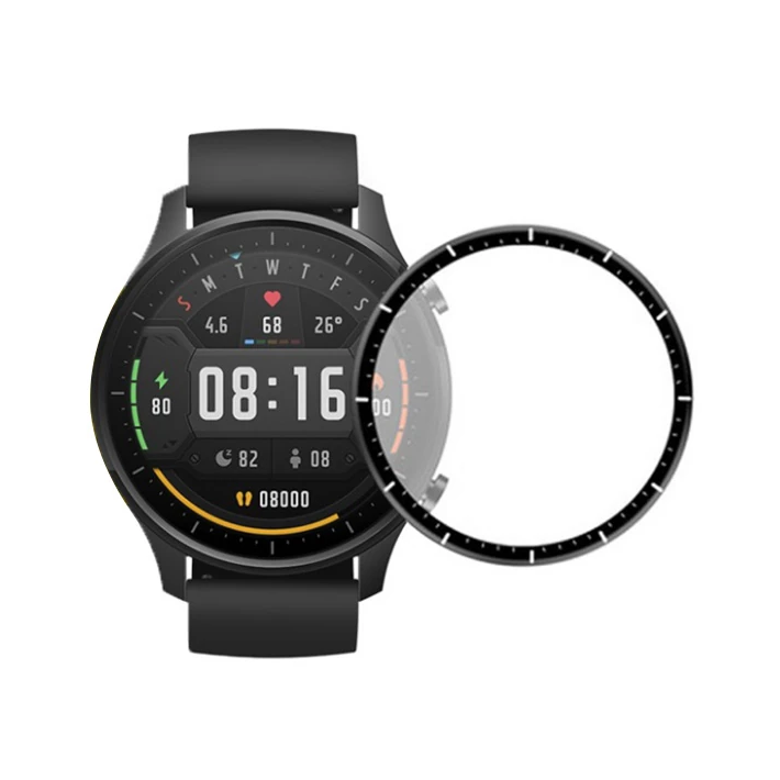 Xiaomi Watch Color 3D Full Kavisli PMMA Cam Ekran Koruyucu