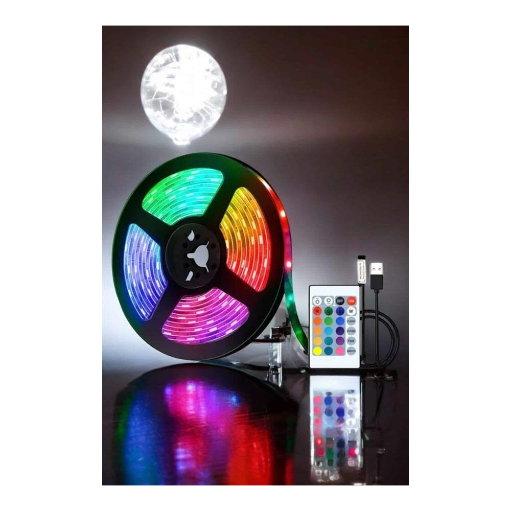 Smart Şerit Led TV Arkası Renkli Kumandalı 10 Metre