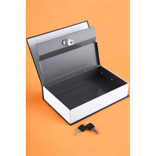 Gizli Kasa İngilizce Sözlüğü Kitap Görünümlü Anahtarlı Gizli Mini Çeli