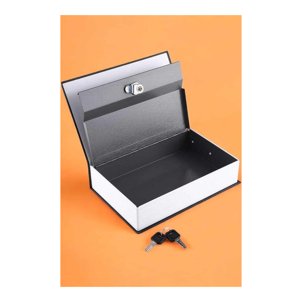 Gizli Kasa İngilizce Sözlüğü Kitap Görünümlü Anahtarlı Gizli Mini Çeli
