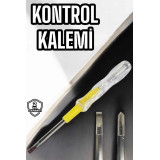 Test Cihazı Kontrol Kalemi Çift Başlıklı Şeffaf Elektrik Testi