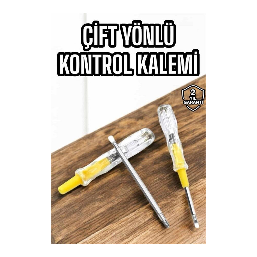 Kontrol Kalemi Nikel Kaplama Çift Başlıklı Test Cihazı