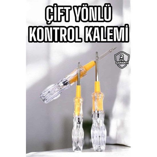110-220V Elektrik Test Kalemi Korozyona Dayanıklı Nikel Kaplamalı
