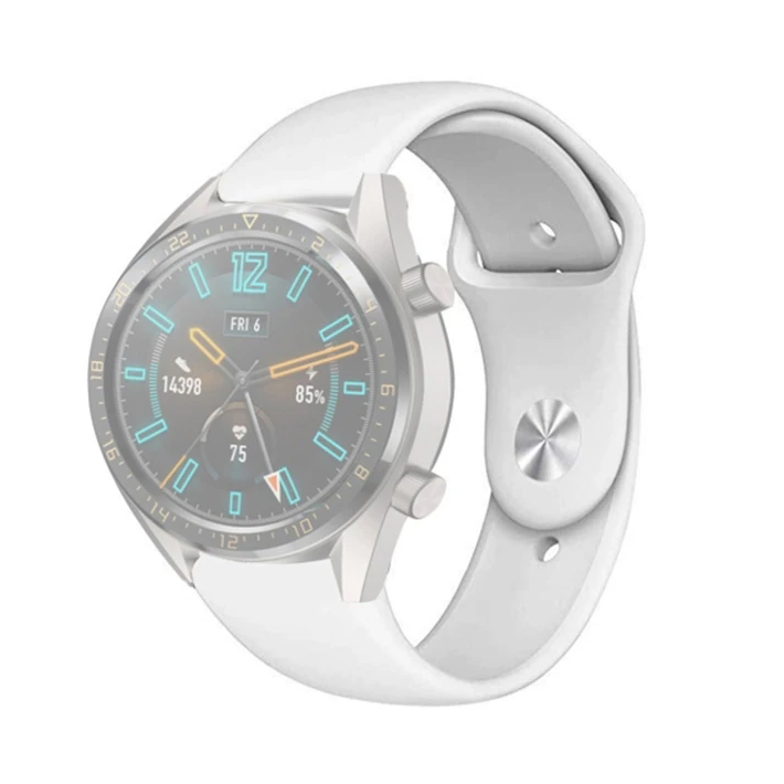 22MM Silikon Kayış Kordon Gear S3 Watch 4 -GT2 GT2E 46MM KayışKordon W