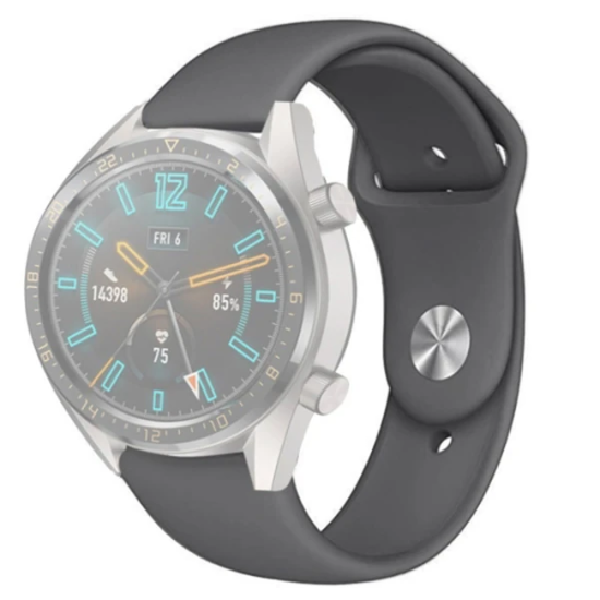 22MM Silikon Kayış Kordon Gear S3 Watch 4 -GT2 GT2E 46MM KayışKordon W
