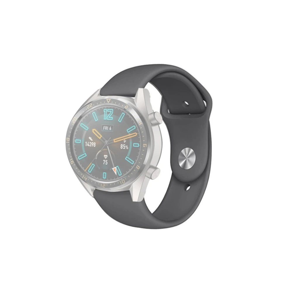 22MM Silikon Kayış Kordon Gear S3 Watch 4 -GT2 GT2E 46MM KayışKordon W
