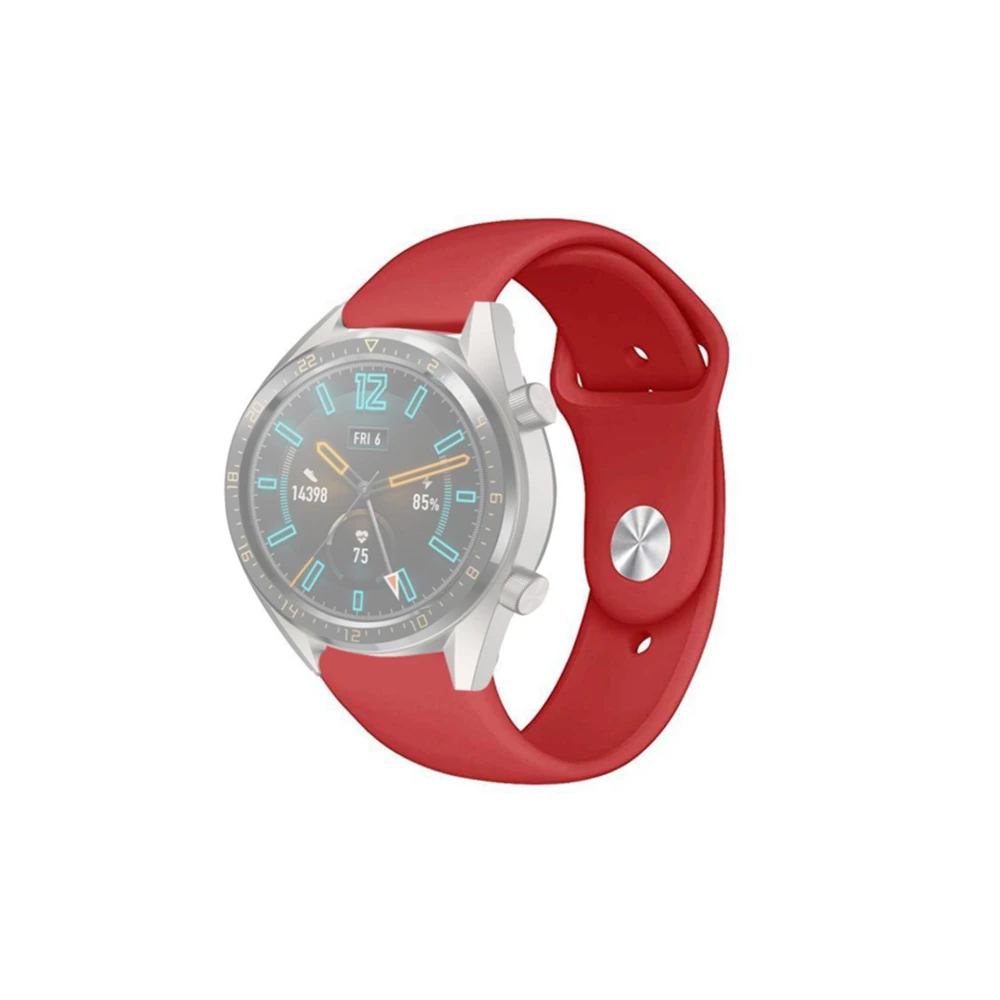 22MM Silikon Kayış Kordon Gear S3 Watch 4 -GT2 GT2E 46MM KayışKordon W