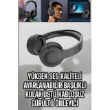Kablosuz Bluetooth Kulaklık ANC/ENC Destekli Kulak Üstü Yüksek Ses Kal