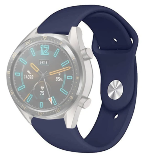 22MM Silikon Kayış Kordon Gear S3 Watch 4 -GT2 GT2E 46MM KayışKordon W