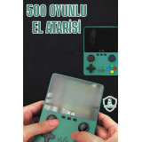 3.5 İnç Ekran 1000 Oyunlu Oyun Konsolu El Atarisi Miüzik Dinleme ve Ki