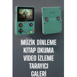 Taşınabilir Oyun Konsolu 3.5 İnç IPS Ekran Yaylı Çift LR Tuşlu
