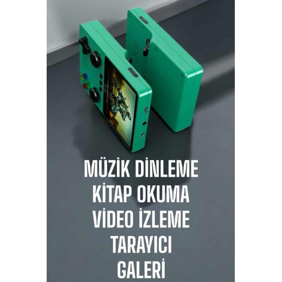 Çocuklara Özel 666 Oyunlu X6 Atari Video İzleme ve Müzik Dinleme