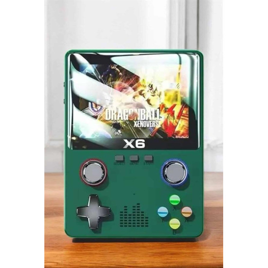 Çocuklara Özel 666 Oyunlu X6 Atari Video İzleme ve Müzik Dinleme
