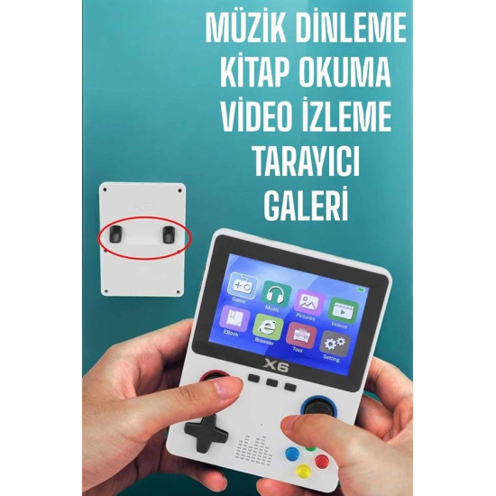Şarjlı El Atarisi 3.5 İnç Ekran Kitap Okuma Müzik Dinleme Ve Video İzl