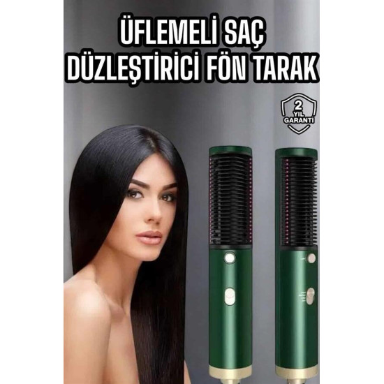 Seramik Plakalı Saç Düzleştirici – 200°C Ayarlanabilir Isı İyon Teknol