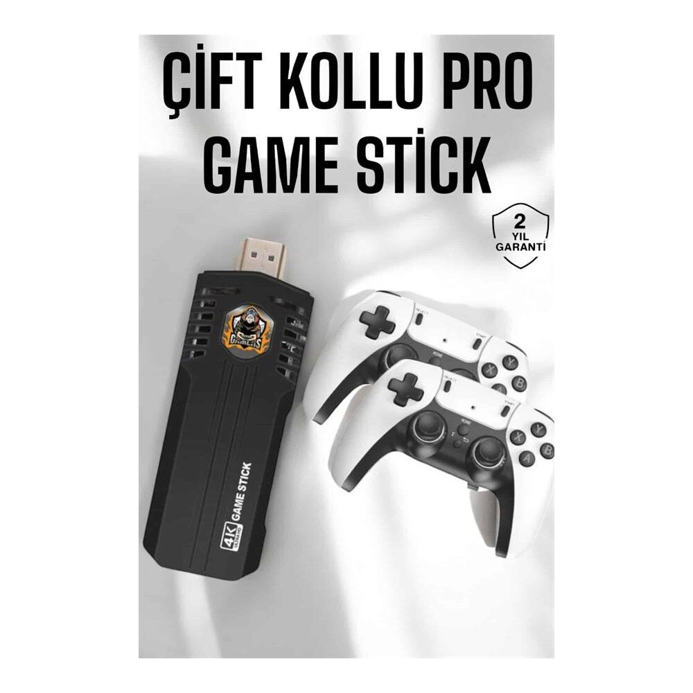 Joystick Çift Kollu Oyun Kolu Retro Oyun Yüksek Çözünürlüklü 3D Game